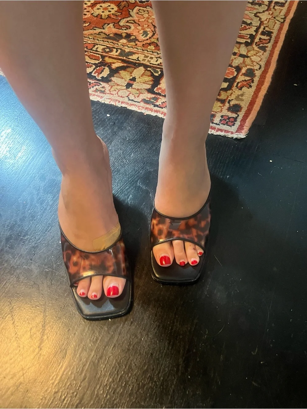 Rouje Natty Mule - Tortoiseshell